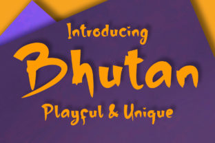 Bhutan: A Unique Approach to Typography and Identity
