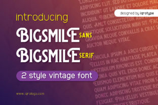 Bigsmile: A Versatile Font for Streamlining Your Design Workflow