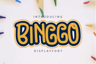 Binggo: A Fun and Expressive Display Font for Creative Projects