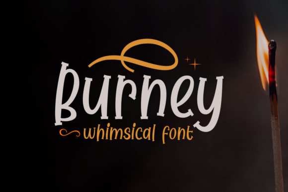 Burney: A Quirky, Charming Display Font for Creative Expression