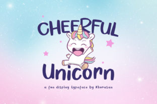 Cheerful Unicorn: A Joyful Font for Creative Expression