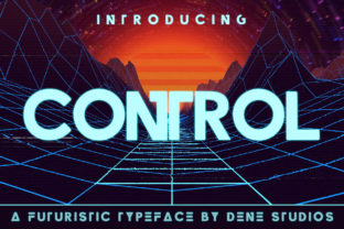 Control: A Futuristic Font That Inspires the Future
