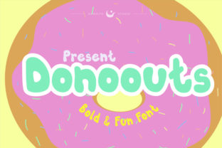 Donoouts: A Bold and Playful Font for Every Creative Project