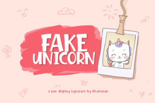 Fake Unicorn: A Bold Font That Can Transform Your Designs