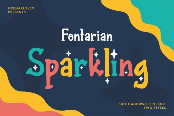 Fontarian Sparkling: A Unique Handwriting Font