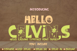 Hello Celvins: A Whimsical Font for Expressive Design
