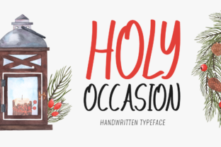 Holy Occasion Font: A Unique Touch for Your Projects