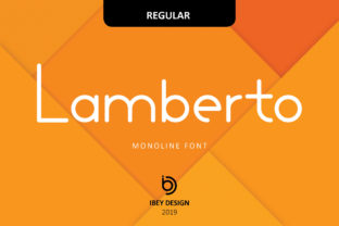 Lamberto: A Bold, Contemporary Font for Modern Designers