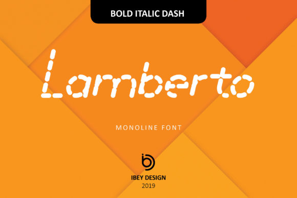 Lamberto Bold Italic Dash: A Strategic Tool for Intentional Visual Communication