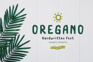 Oregano: A Natural Handwritten Font for Authentic, Human-Centered Design