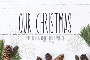 Our Christmas: A Festive Font That Elevates Holiday Design