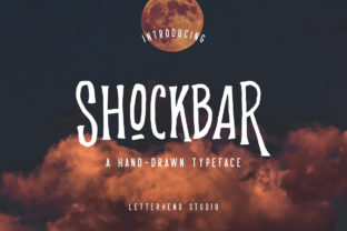 Shockbar: A Bold Display Font for Creative Projects