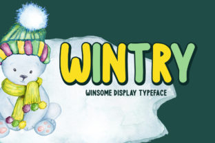Wintry: A Versatile Display Font for Creative Projects